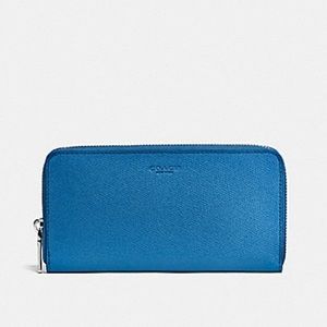 Mens coach accordion wallet